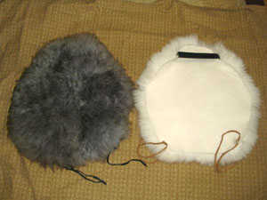 Single Seat Sheepskin Seat Cover