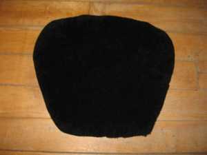 Sheepskin Gel Pad Motorcycle Seat Cover