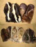 Adult Fur Mittens