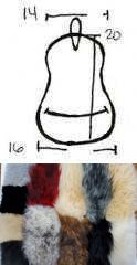 Sheepskin Western Saddle Cover