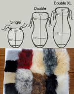 Sheepskin Rug Motorcycle Seat Cover - Wildthings Fur