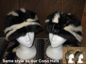 Skunk Hat Fur Hats Wildthings Fur WI